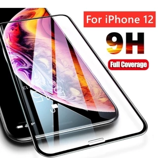 Kính Cường Lực 9H Bảo Vệ Toàn Màn Hình Cho Iphone 12 Pro Max 12 13 Pro Max 11 Pro Max SE 2020 6 6S 7 8 Plus