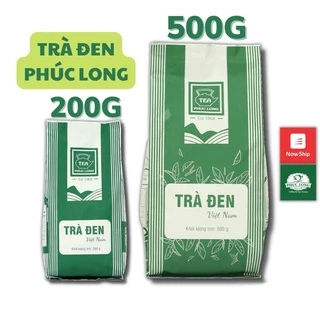 Trà đen Phúc Long pha trà sữa