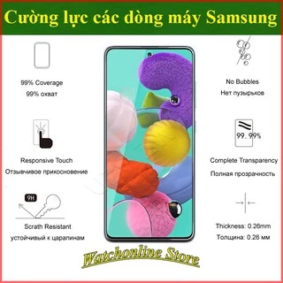 [Samsung] Cường lực 2,5D cho Samsung Galaxy  A + A51 / A01 / M A10 / A20 / A30 / A40 / A50 / M10 / M20 / M30 ...