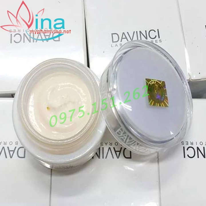 Kem DAVINCI Dưỡng Trắng Da Cao Cấp Nám, Tàn Nhang, Chống Lão Hóa- 30g