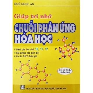 Sách - Giúp trí nhớ Chuỗi phản ứng hoá học