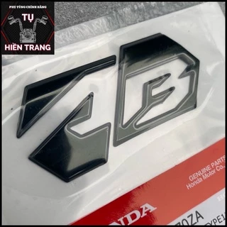 LOGO AB MÀU ĐEN ZIN AB LIMITED 2021 CHÍNH HÃNG HONDA