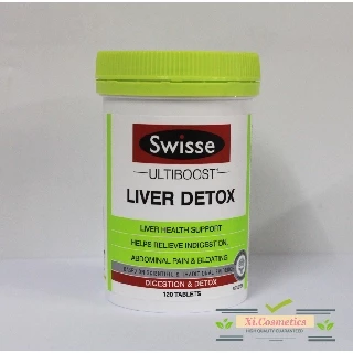 Viên uống Swisse Ultiboost Liver Detox 120 viên - Hỗ trợ chức năng gan