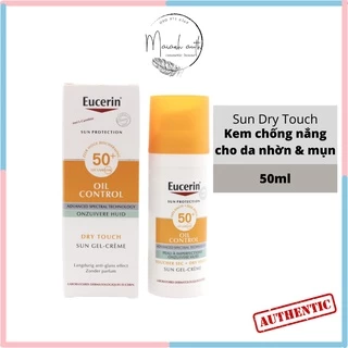 Kem chống nắng Eucerin kiểm soát dầu Sun Gel-Creme Oil Control Dry Touch SPF 50+