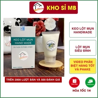 Gel lột mụn đầu đen handmade keo lột mụn cám làm sạch sâu hỗ trợ giảm mụn cho vùng mũi kho sỉ mb