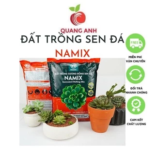 [FreeShip] Đất Trồng Sen Đá Xương Rồng Trộn - NAMIX Đất Chuyên Dụng Cho Sen Đá - Nguyên Bao 2Kg