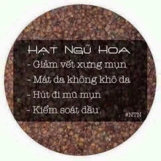 100gram hạt ngũ hoa nguyên chất (hạt đình lịch, ngũ hoa hạt) handmade