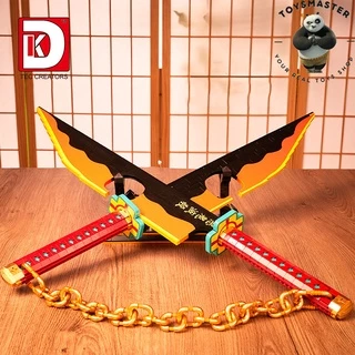 Đồ Chơi Lắp Ráp Kiểu Lego Mô Hình Kiếm Nhật Luân NichirinSword Của Âm Trụ UzuiTengen DemonSlayer DK1507 Với 1478 PCS