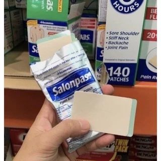 Miếng dán Salonpas của Mỹ ( gói 20 miếng)