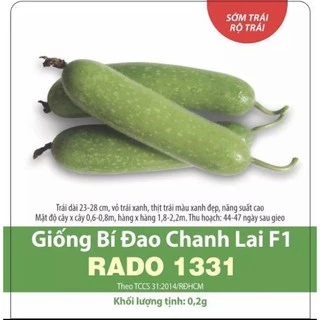 Hạt giống bí đao chanh F1 dễ trồng, dễ ra trái