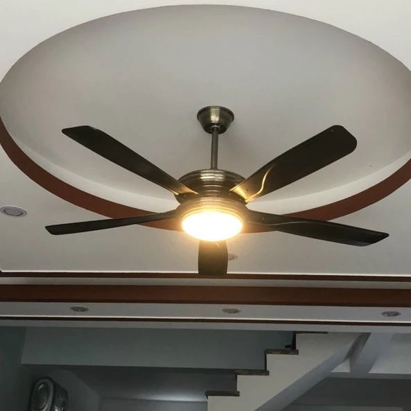 Quạt Trần 5 Cánh Thép Có Đèn DEJA-Promax,Động Cơ Lõi Đồng,Có Điều Khiển Từ Xa Tiện Lợi Dùng cho mọi không gian