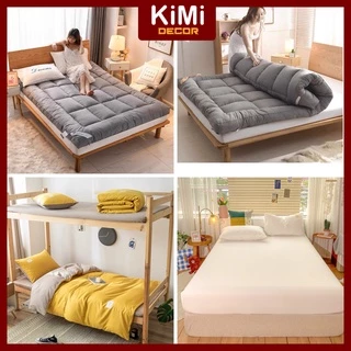 [FREESHIP🎁] Ga BỌC TOPPER Kèm 2 Vỏ Gối - CHƯA GỒM CHĂN Chất Liệu Cotton Cao Cấp Mát Mịn Miễn Phí Bo Chun m4, m6, m8