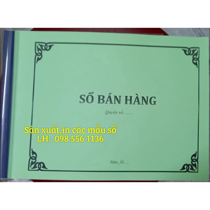 Sổ bán hàng A4, theo dõi bán hàng