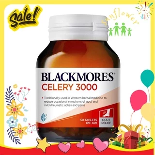Blackmores Celery 3000mg hỗ trợ xương khớp phòng ngừa gout 50 Viên Úc