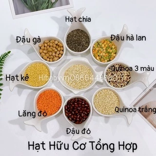 Hạt Hữu Cơ Tổng Hợp Cho Bé Ăn Dặm Nấu Cháo