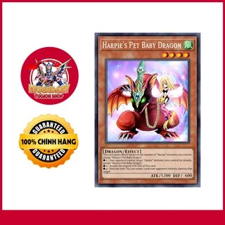 [Thẻ Bài Yugioh Chính Hãng] Harpie's Pet Baby Dragon