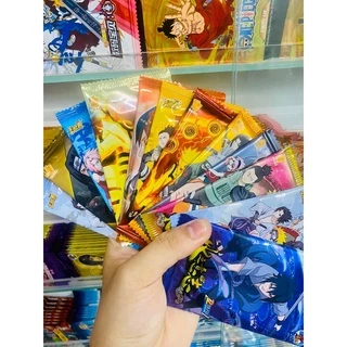 [ Dưa Hấu ] Set 5 ảnh thẻ nhân phẩm Anime Naruto ngẫu nhiên chibi xinh xắn