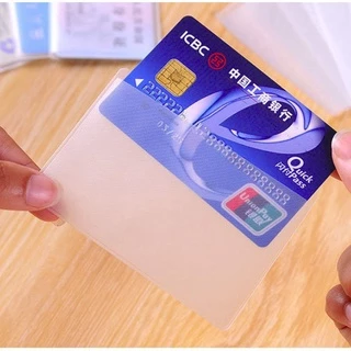 Combo 5 túi bọc thẻ ATM, thẻ sinh viên, thẻ nhân viên, thẻ cccd căn cước công dân, giấy tờ cá nhân