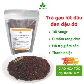 Trà gạo lứt đậu đen đậu đỏ thanh nhiệt, giảm cân An Nhiên gói 500gr