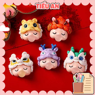 Charm (C263) slime/ Dụng Cụ Charm Trang Trí  [Ko Keo & Nút]  Hình Bé Tiểu Tiên (2.8cm)  - 01 Cái