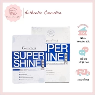 Mặt Nạ Cosmeheal Supershine Phục Hồi Căng Bóng Da - Full hộp