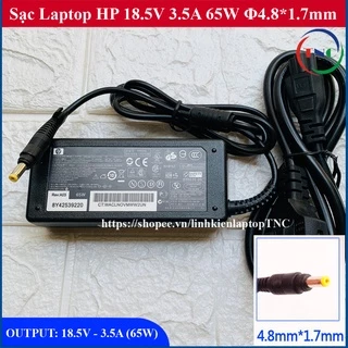 Sạc Laptop HP Compaq 18.5V - 3.5A chân Vàng (kèm dây nguồn)