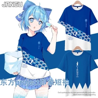 Áo Thun Tay Ngắn In Hình Anime Oriental project Merchandise Eight Clouds Ziqi Luno Concept Hai Chiều Cho Nam Và Nữ