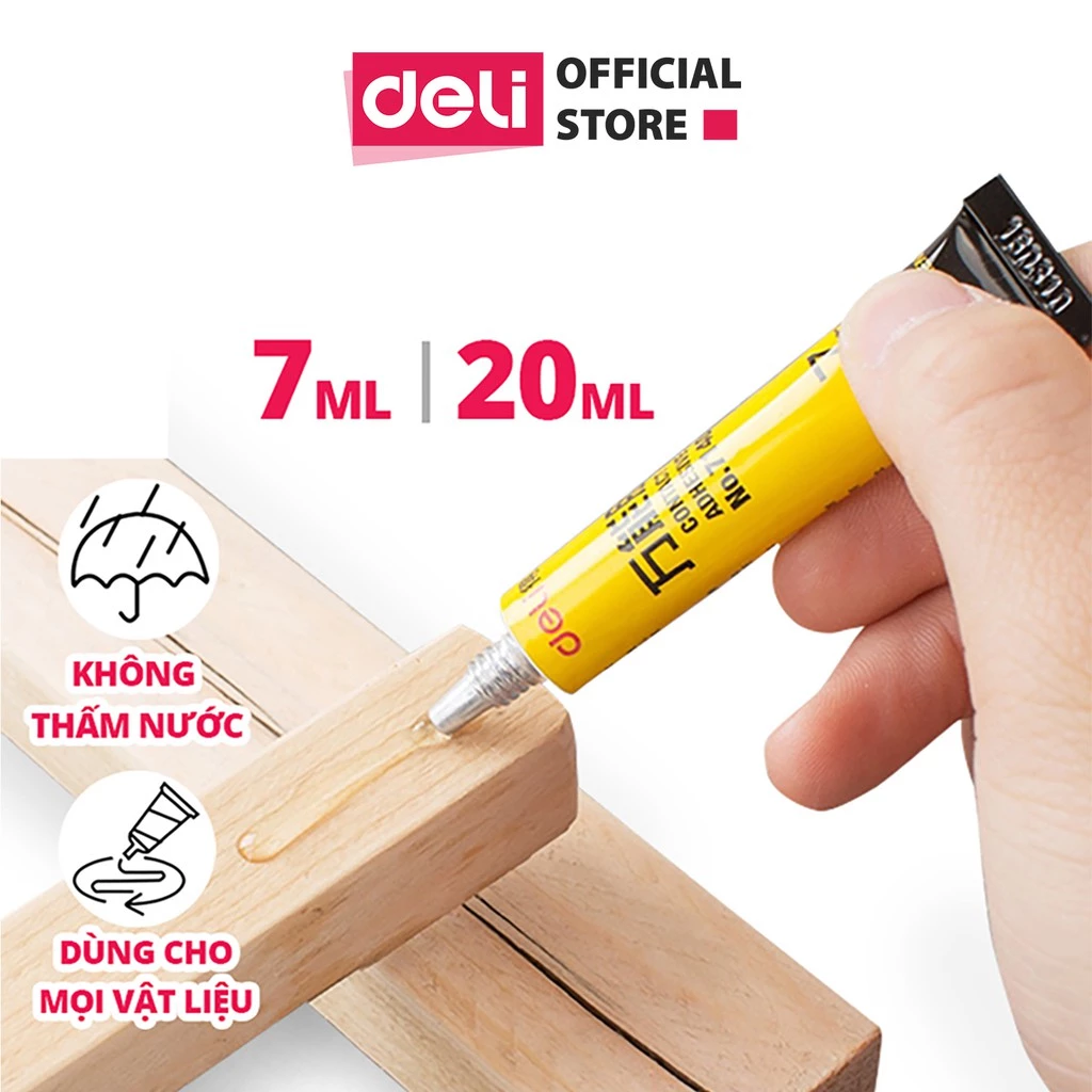 Keo siêu dính đa năng Deli - 7ml/ 20ml - 7140/7149