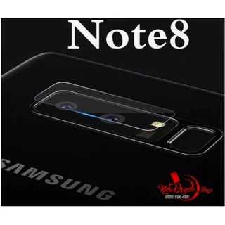 Dán kính cường lực Camera Galaxy Note 8 trong suốt