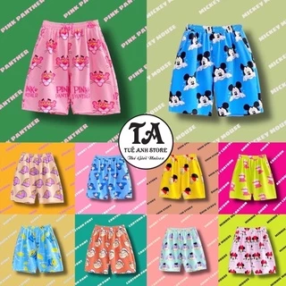 [50 MẪU] Quần Short lững Cartoon Unisex - Quần đùi nam nữ Freesize 38-68kg ảnh chụp thật tại TUEANHSTORE