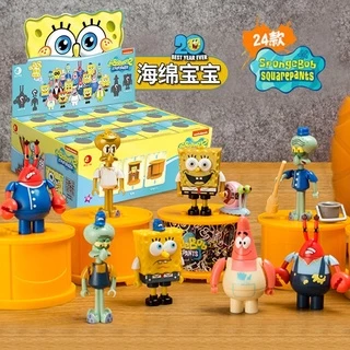 Mô Hình Đồ Chơi Khối Xây Dựng Spongebob Kỉ Niệm Lần Thứ 20