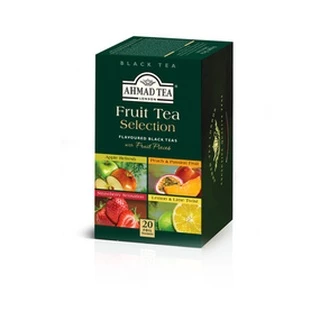 [Nhập khẩu độc quyền]TRÀ AHMAD ANH QUỐC - BỘ SƯU TẬP TRÀ HOA QUẢ (40g) - Fruit Tea Selection - 4 loại Trà Hoa Quả