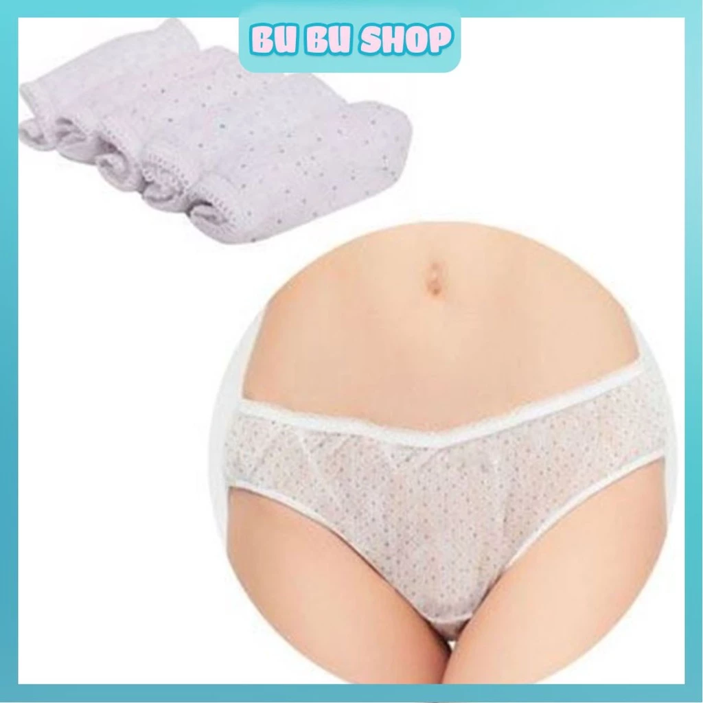 5 Quần lót giấy Mama cotton 100% an toàn cho mẹ sau sinh