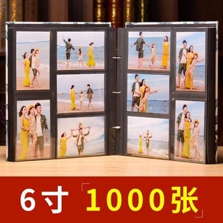 Album Ảnh Gồm 1000 Tấm Hình 6 inch Với Bìa Da Độc Đáo Cho Gia Đình