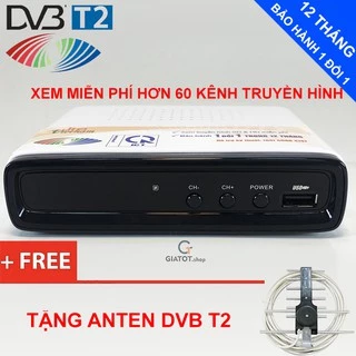 Đầu thu kỹ thuật số DVB T2 LTP STB-1306 tặng Anten DVB T2,hàng chuẩn Phuzinshop