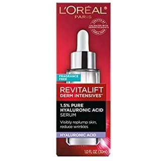 Serum dưỡng ẩm chống lão hoá da Loreal Revitalift Derm Intensives 1,5% pure Hyaluronic Acid 30ml