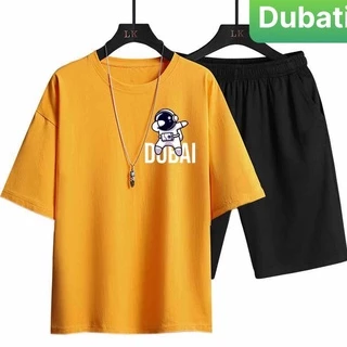 ĐỒ BỘ THỂ THAO NAM NỮ NASA DUBAI, ĐỒ BỘ TẬP GYM MANG Ở NHÀ VÀ ĐI CHƠI SANG CHẢNH MÙA HÈ - DUBATI FASHION