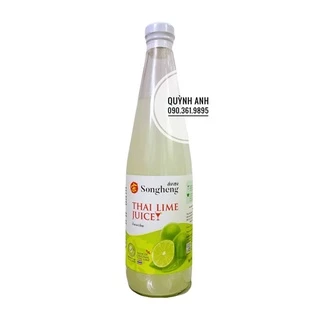 Nước cốt chanh Thái Lan Songheng chai 750ml