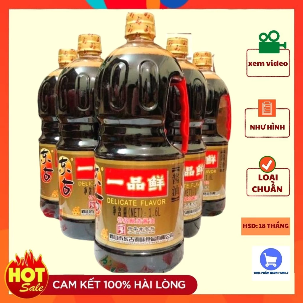 Xì dầu Nhất Phẩm Tiên chai 1.6 lít