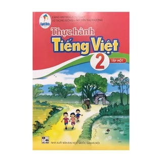 Sách - Thực hành Tiếng Việt lớp 2 tập 1 ( Cánh diều ) + bán kèm 1 quyển tô màu 15k