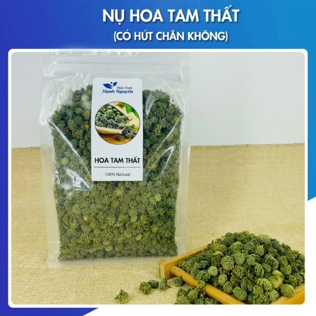 Nụ hoa tam thất bao tử 100g (Nụ xanh đẹp không cuống, hỗ trợ mất ngủ, ổn định hu.yết á.p) - Thảo Dược Hạnh Nguyên