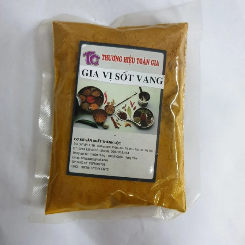 [HÀNG DÙNG THỬ] Gia vị sốt vang gói 100gr - cho món sốt vang thơm ngon, chuẩn vị