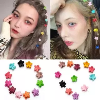 Kẹp tóc AY hình hoa phong cách Hàn Quốc thời trang xinh xắn cho bé gái