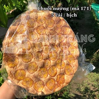 [Mã 171] Bánh Tráng Chuối Nướng