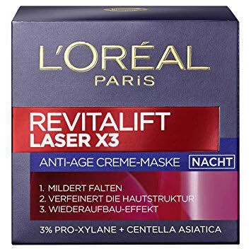 Kem dương da ban đêm L’oreal Revitalift Laser X3 Nacht.