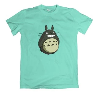 Áo thun in hình nhân vật totoro dễ thương