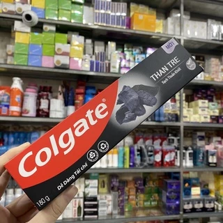 Kem đánh răng Colgate Thiên Nhiên sạch thuần khiết , Than Tre Hàn Quốc & Bạc Hà 180g