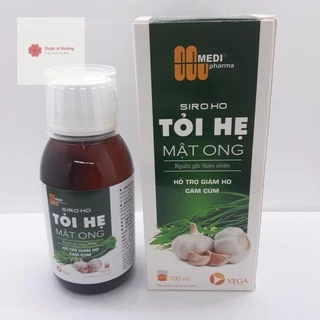 [CHÍNH HÃNG] Siro ho Tỏi Hẹ Mật Ong