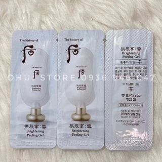 Combo 30 gói tẩy da chết dạng Gel Whoo Gongjinhyang Seol Brightening Peeling Gel 30ml