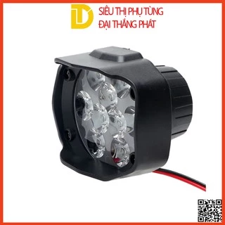 Bóng đèn trợ sáng Led L5 - 9 bóng 12-80V chính hãng siêu sáng